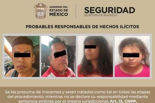 Atrapan a cuatromultihomicidas; podrían acumular hasta 8 víctimas